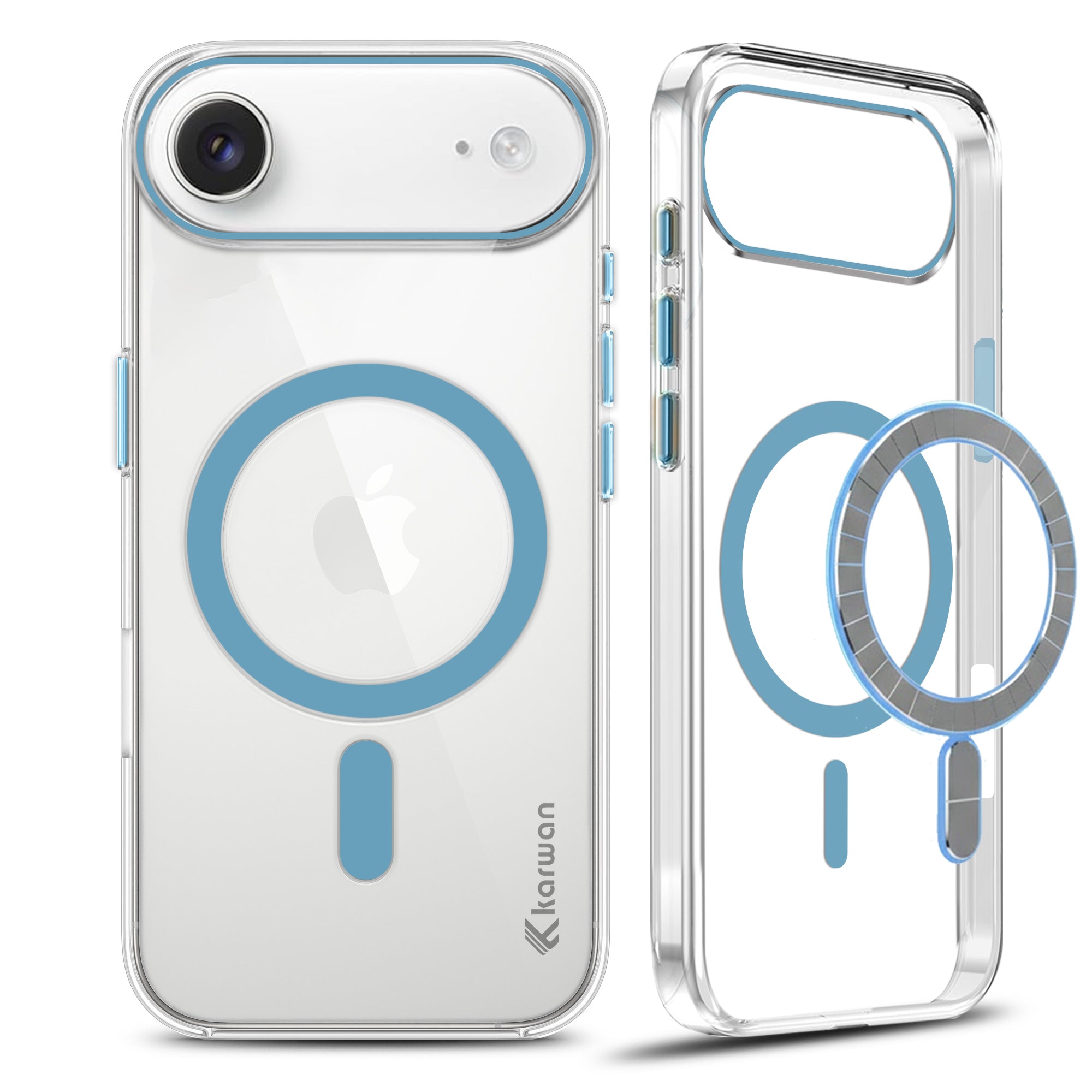 Karwan MagSafe iPhone Case – Strong Magnetic Transparent Cover – India