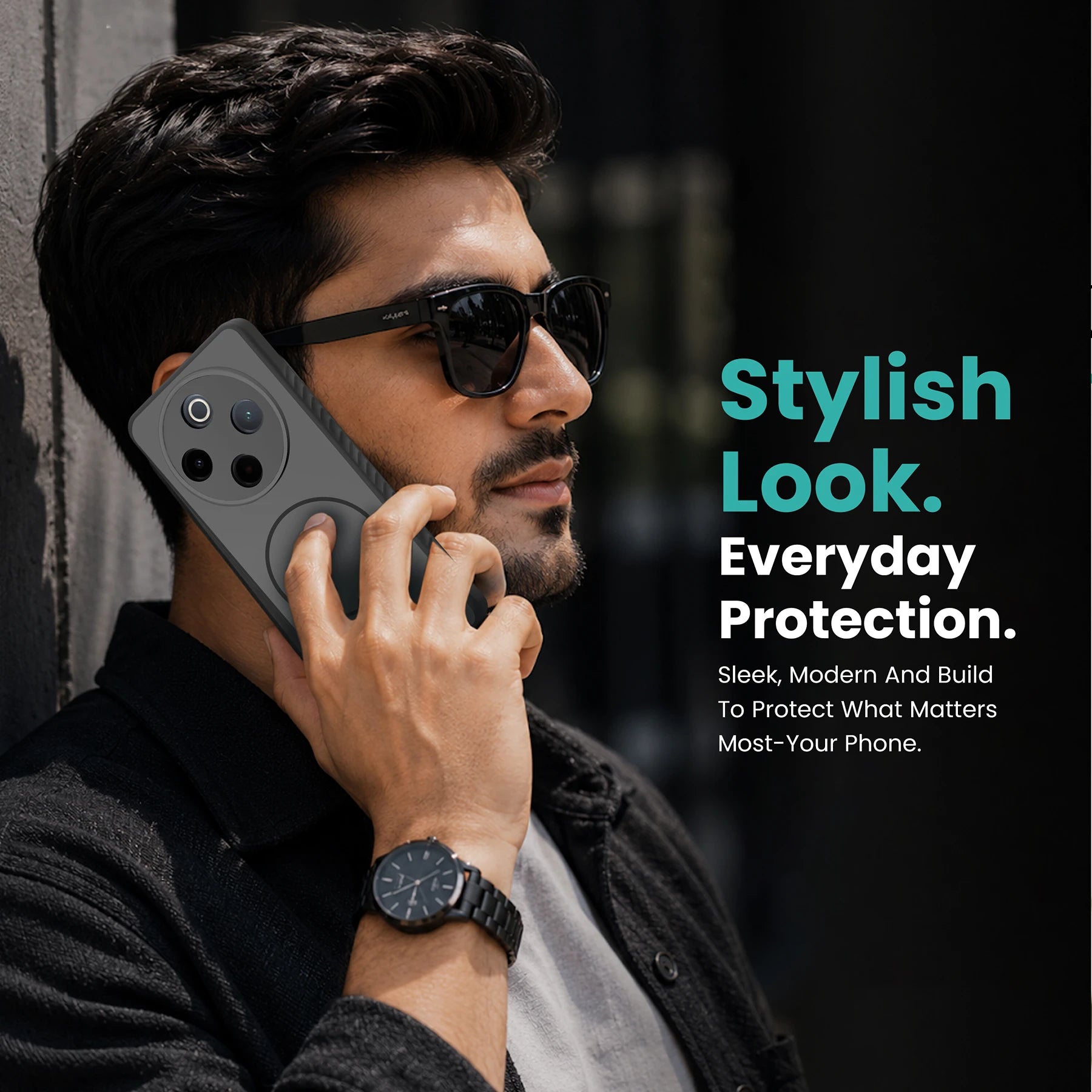 KARWAN D-GRIP MAGEAZE CASE Cover For Compatible With Vivo Y300 Pro