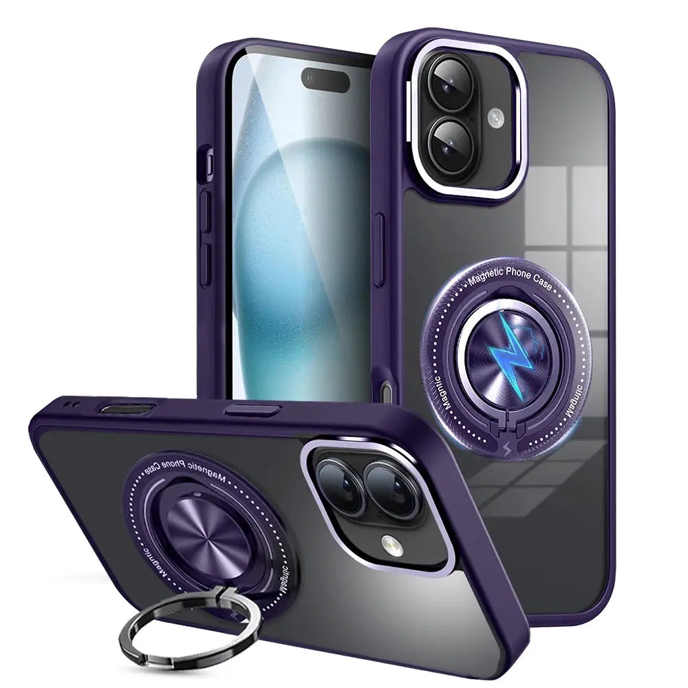 Karwan Orbit 360° Magsafe Ring Stand Case for iPhone 16 - Premium Case Cover by Karwan