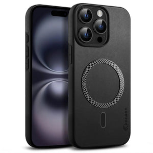 Karwan Signature Leather Mobile Case For iPhone 15 Pro Max - Karwan