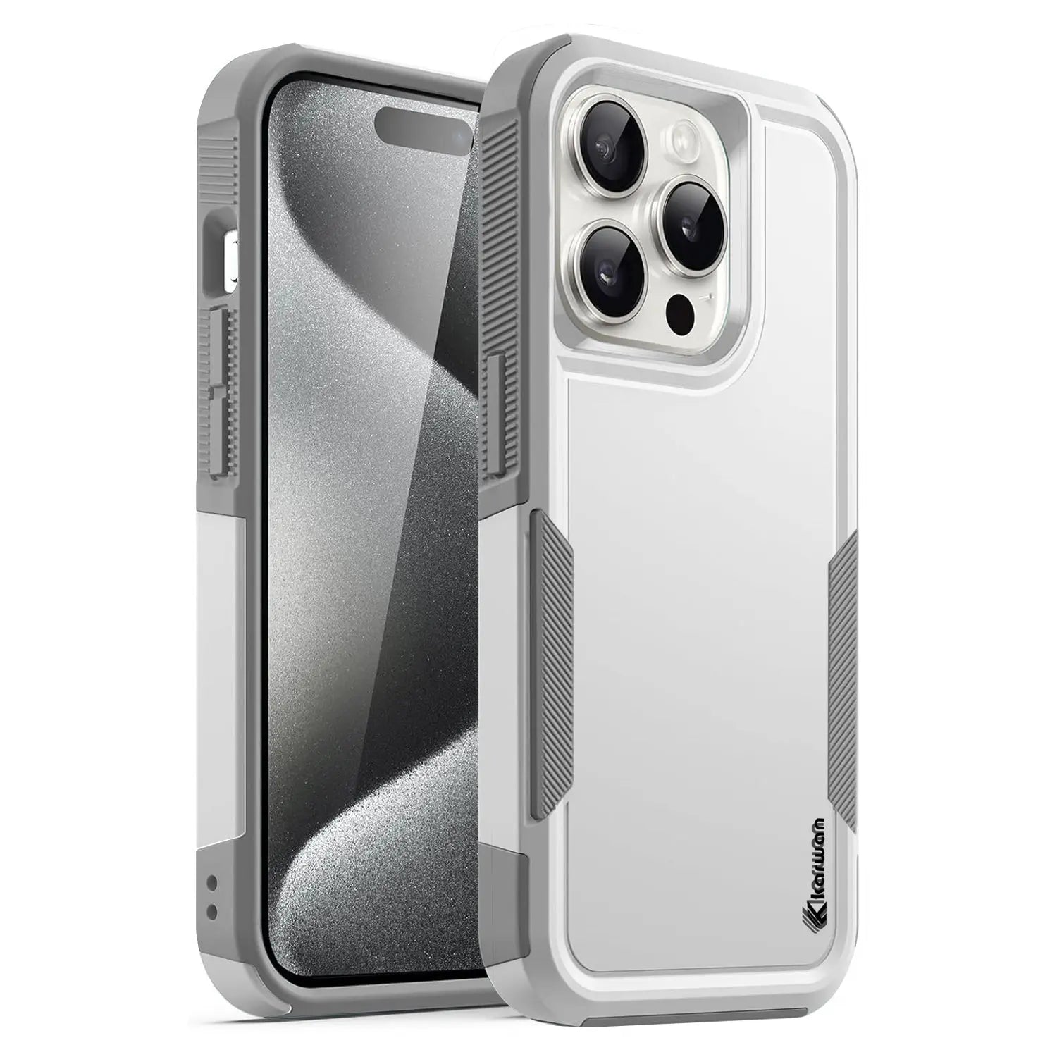 Karwan Immortal Dual Layer For iPhone 15 Pro Rugged Back Case Karwan