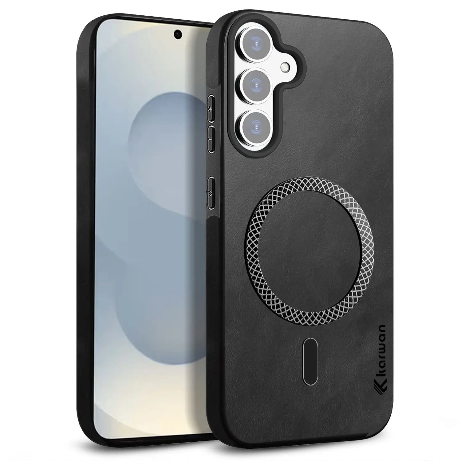Karwan Signature Leather Mobile Case For Samsung S25FE - Karwan