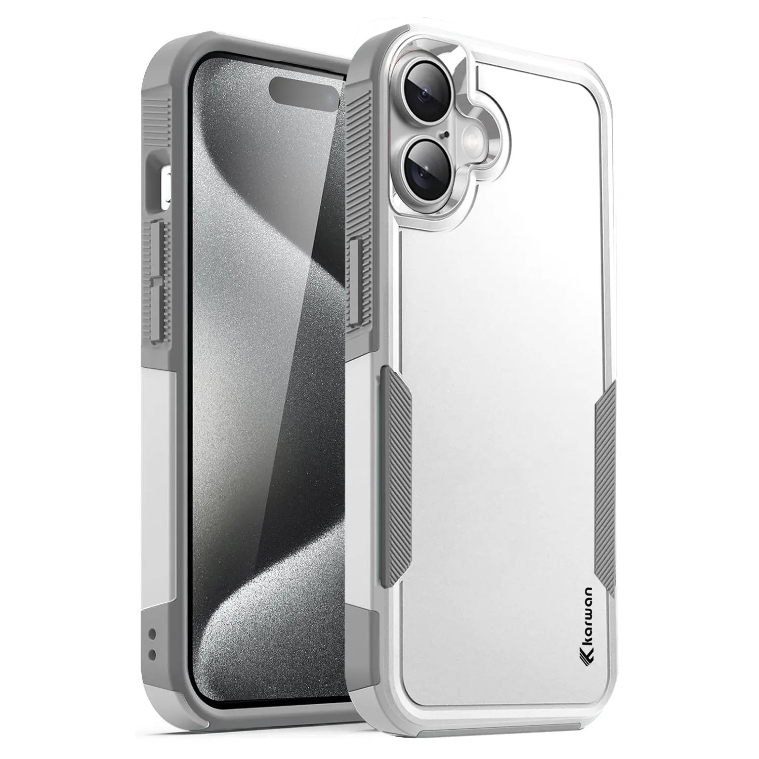 Karwan Immortal Dual Layer iPhone 16 Rugged Back Case Karwan