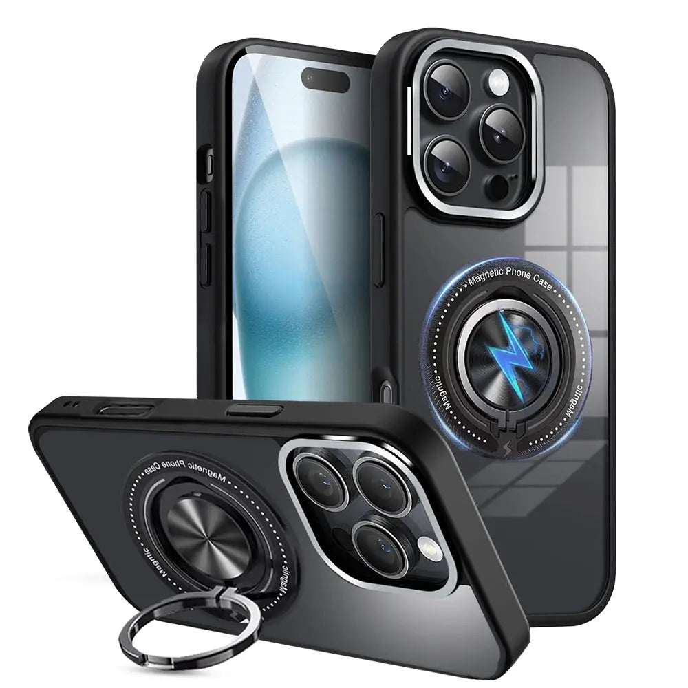 Karwan Orbit 360° Magsafe Ring Stand Case for iPhone 16 Pro - Premium Case Cover by Karwan