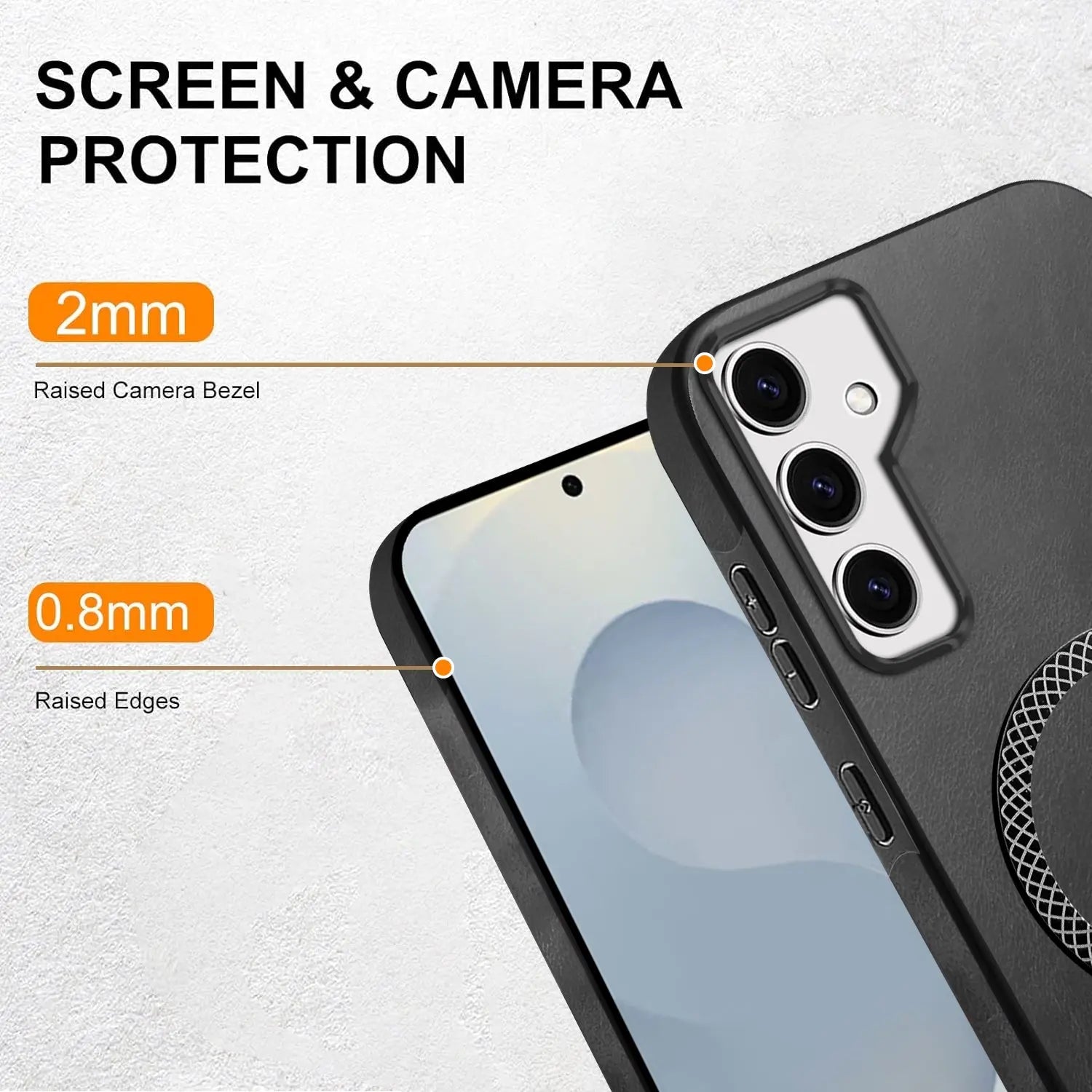 Karwan Signature Leather Mobile Case For Samsung A35 5g Karwan