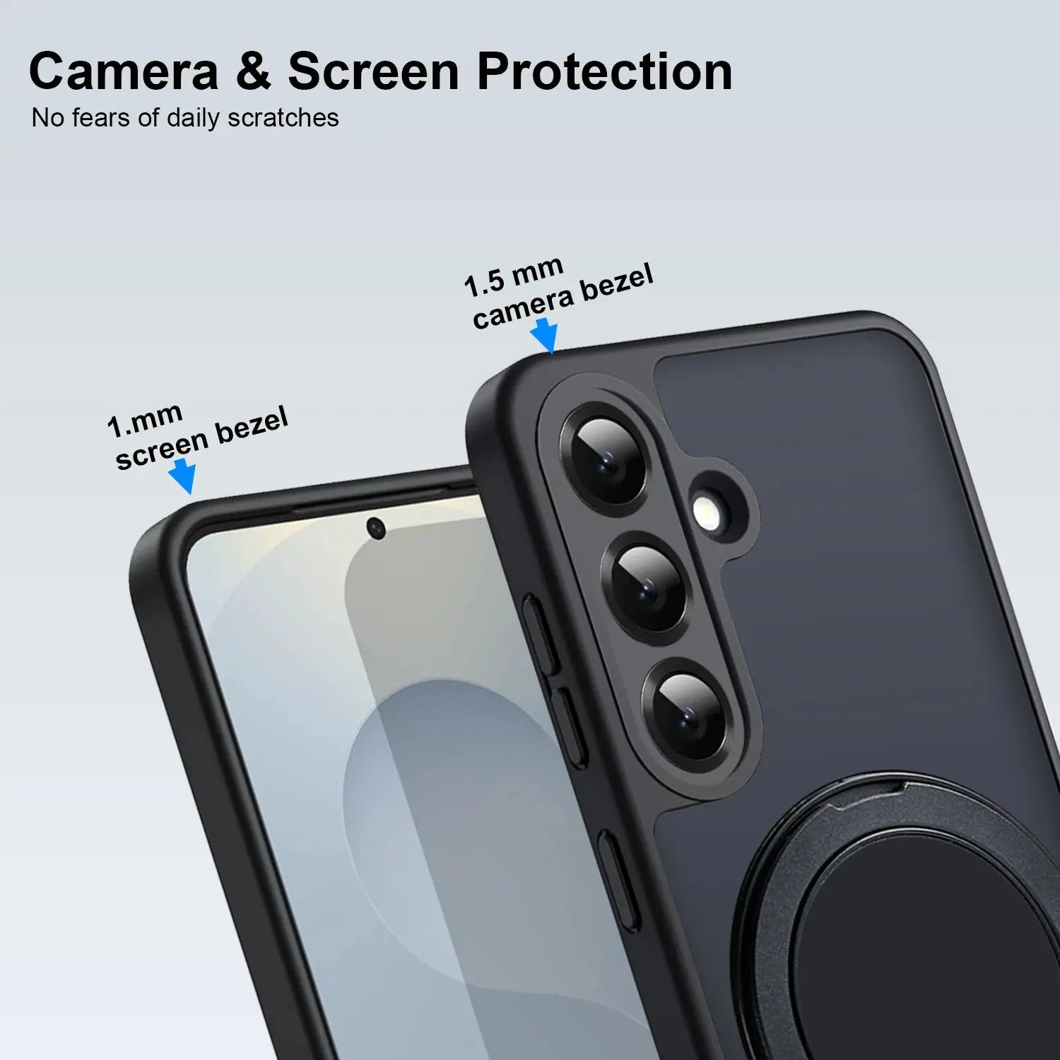 Karwan GhostRing MagSafe Rotating Ring Stand Case For Samsung Galaxy S23 Plus - Karwan