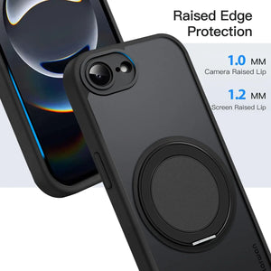 Karwan GhostRing MagSafe Rotating Ring Stand Case For iPhone 16E - Karwan