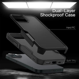 Karwan Immortal Dual Layer iPhone 15 Plus Rugged Back Case - Karwan