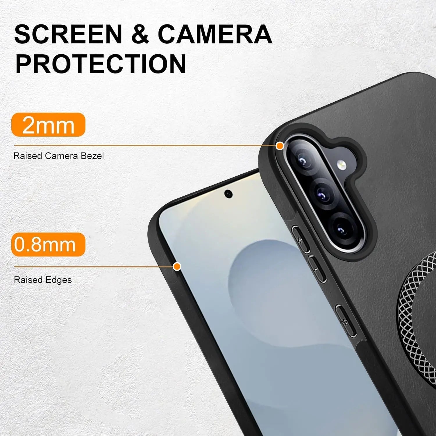 Karwan Signature Leather Mobile Case For Samsung A56 - Karwan