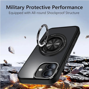 Karwan Orbit 360° Magsafe Ring Stand Case for iPhone 16 - Premium Case Cover by Karwan