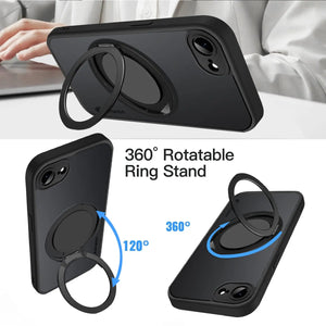 Karwan GhostRing MagSafe Rotating Ring Stand Case For iPhone 16E - Karwan