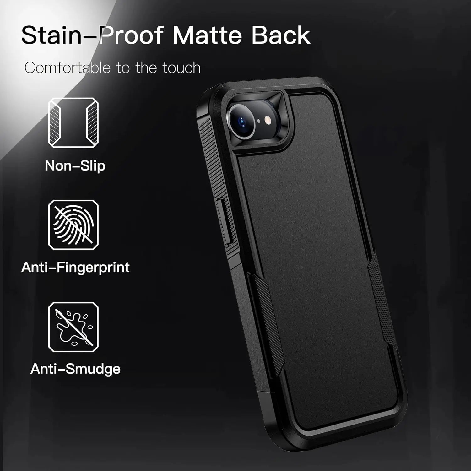 Karwan Immortal Dual Layer iPhone 16 E Rugged Back Case - Karwan