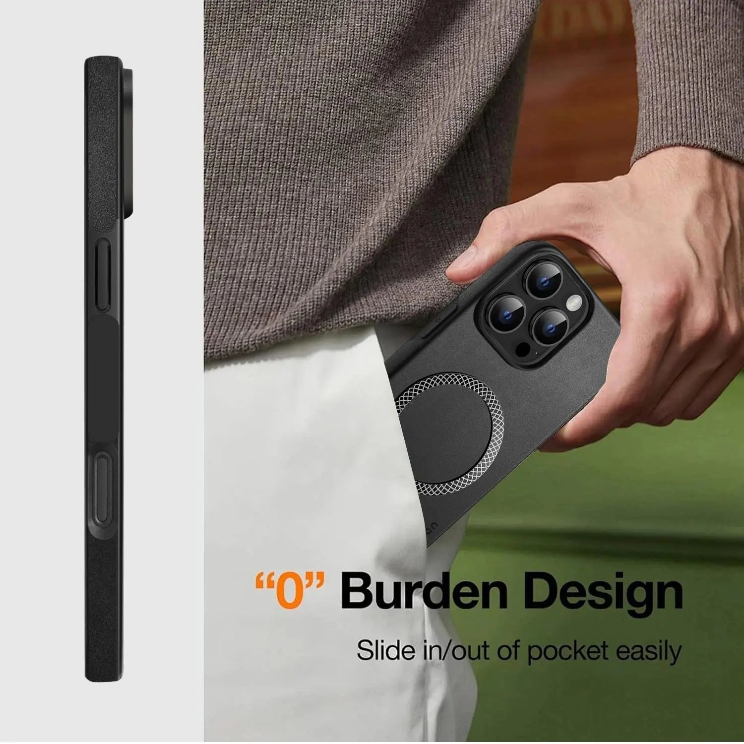 Karwan Signature Leather Mobile Case For iPhone 16 Pro - Karwan