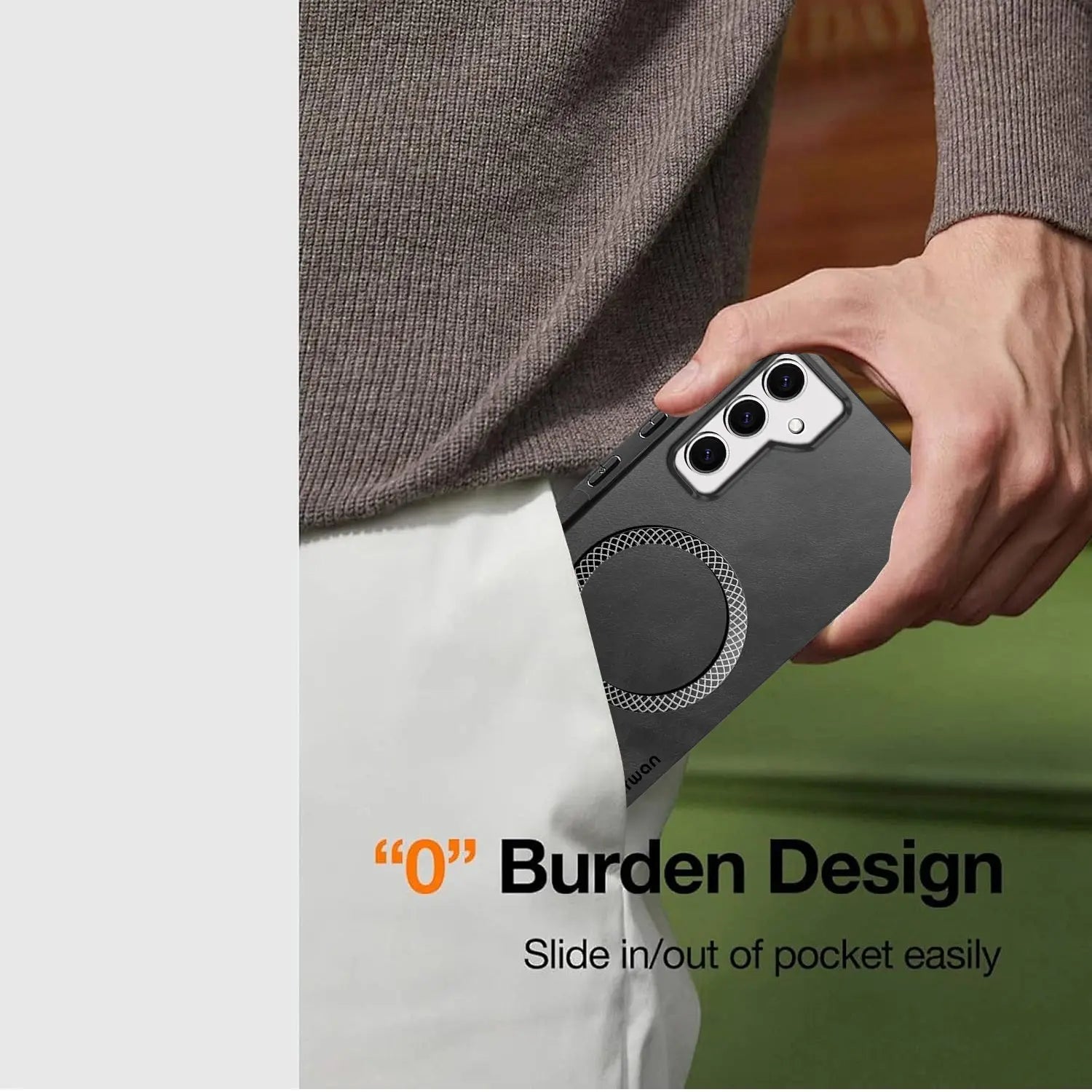 Karwan Signature Leather Mobile Case For Samsung A35 5g Karwan