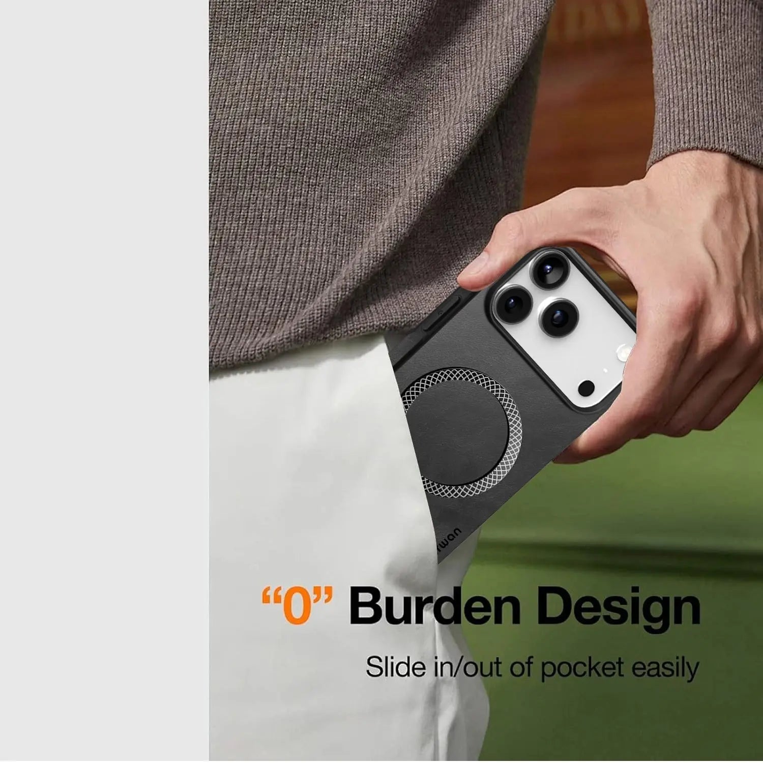 Karwan Signature Leather Mobile Case For iPhone 17 Pro Max Karwan