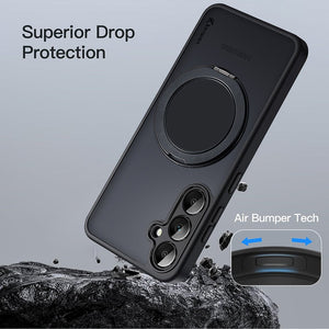 MagSafe rotating ring stand case for Samsung Galaxy S25 FE