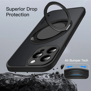 Karwan GhostRing MagSafe Rotating Ring Stand Case For iPhone 15 Pro Max - Karwan