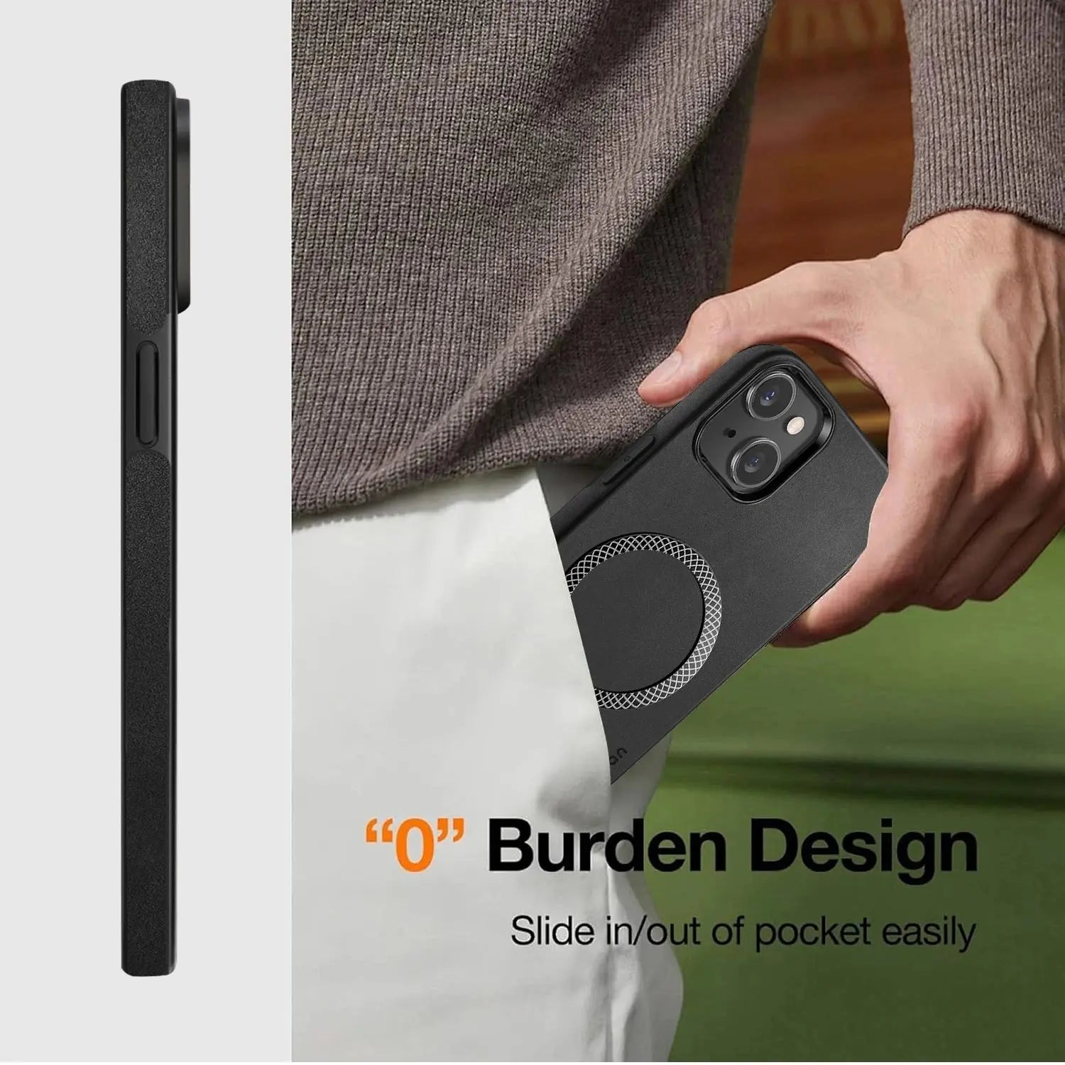 Karwan Signature Leather Mobile Case For iPhone 15 - Karwan