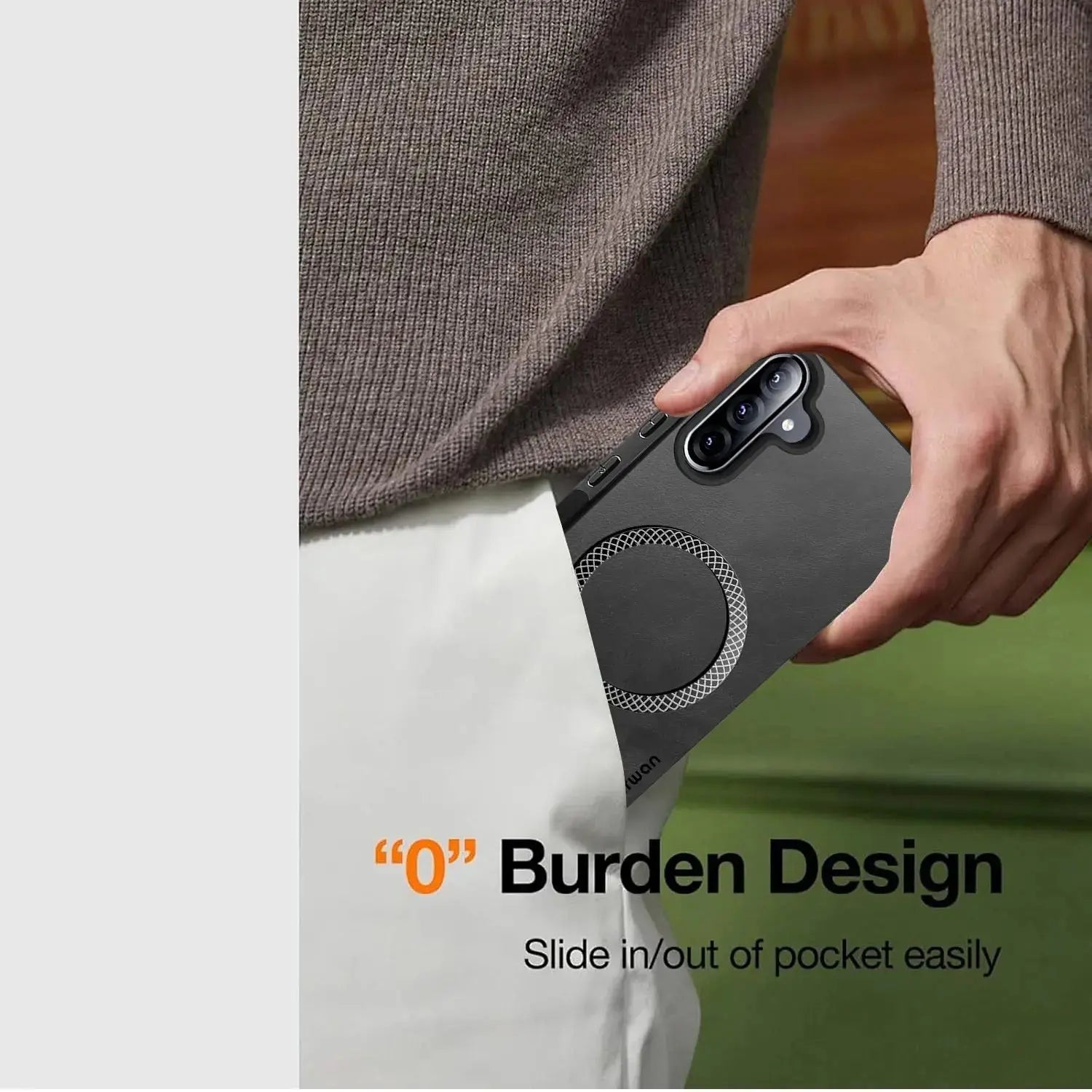 Karwan Signature Leather Mobile Case For Samsung A56 - Karwan