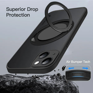 Karwan GhostRing MagSafe Rotating Ring Stand Case For iPhone 15 Plus - Karwan