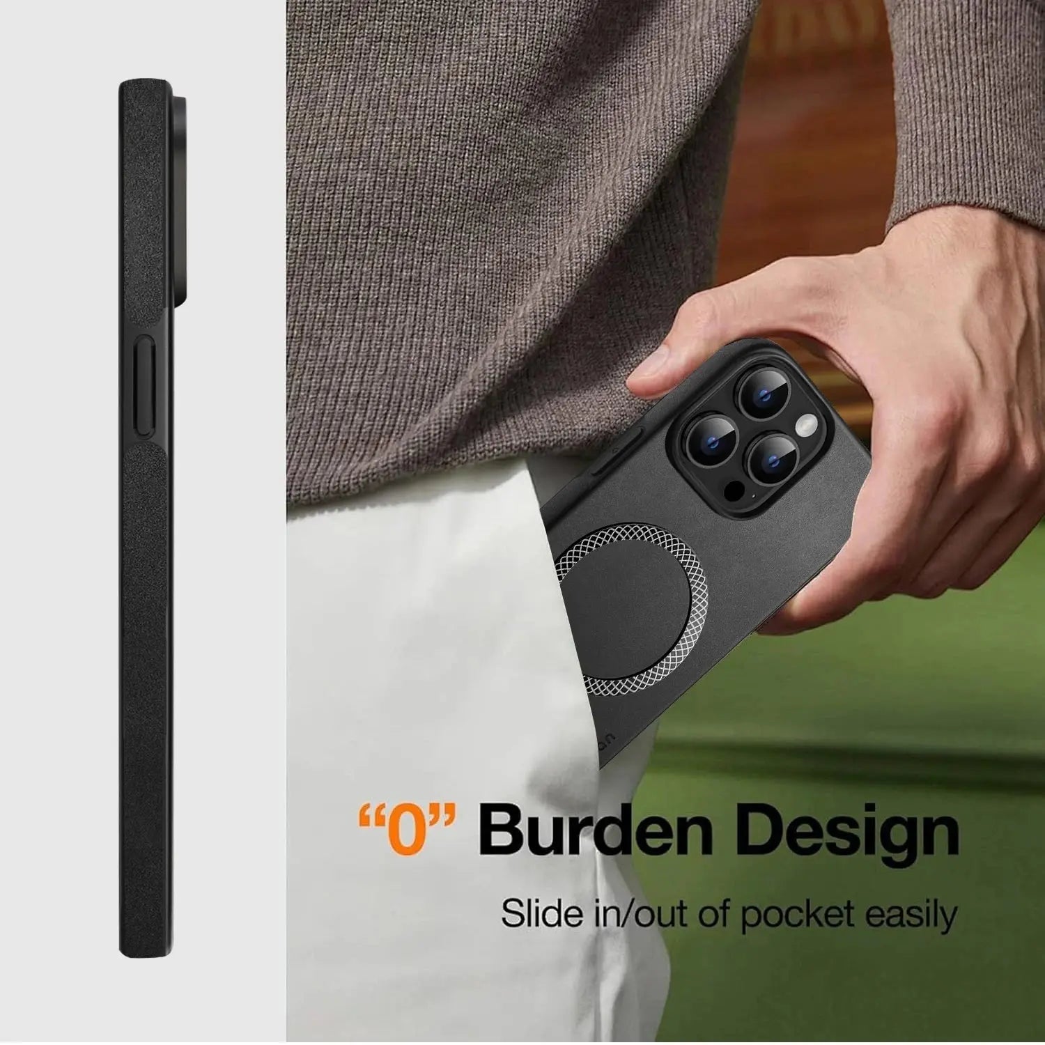 Karwan Signature Leather Mobile Case For iPhone 15 Pro Max - Karwan