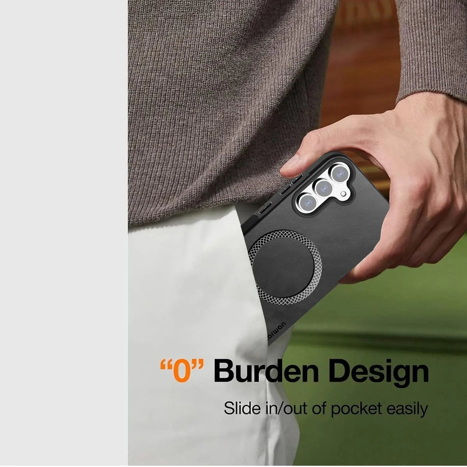 Karwan Signature Leather Mobile Case For Samsung S23FE - Karwan