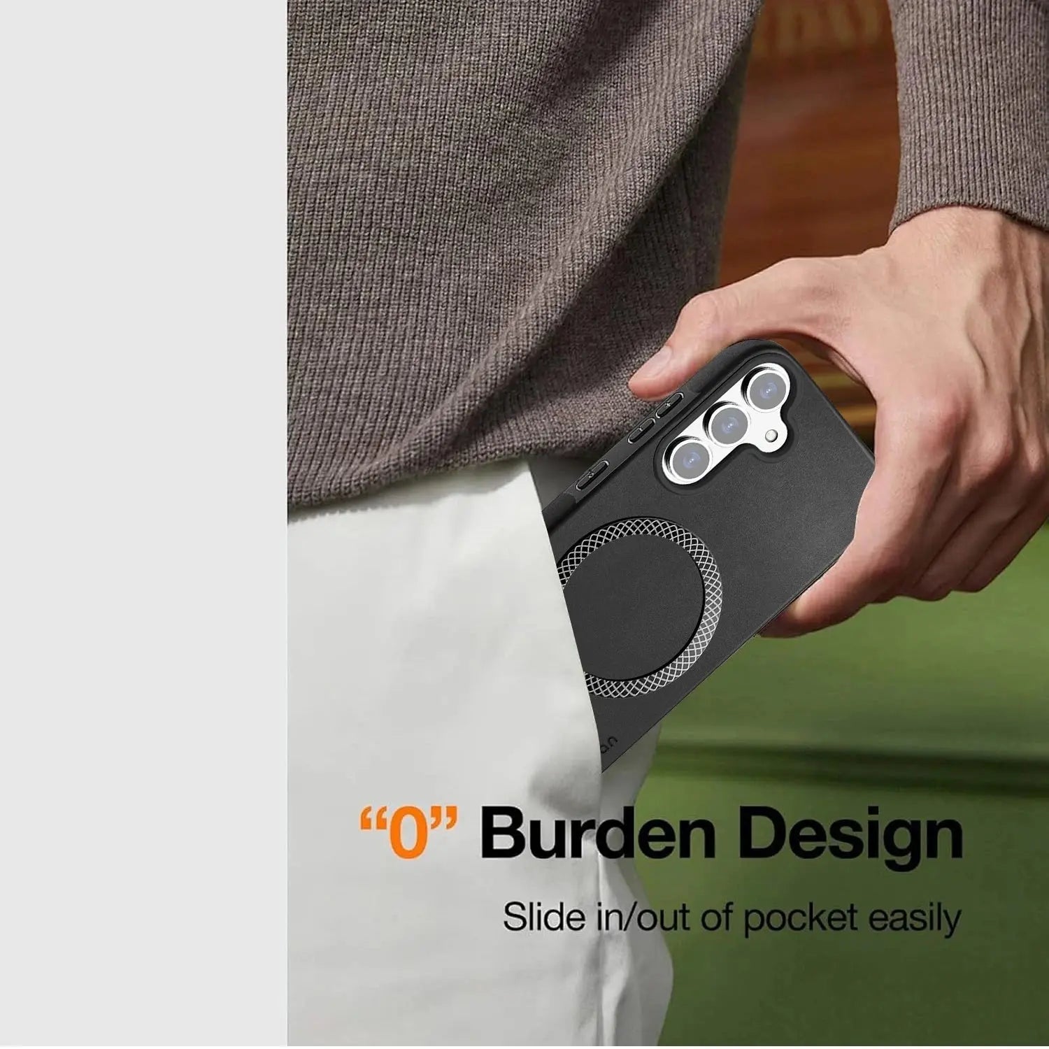 Karwan Signature Leather Mobile Case For Samsung S24fe - Karwan