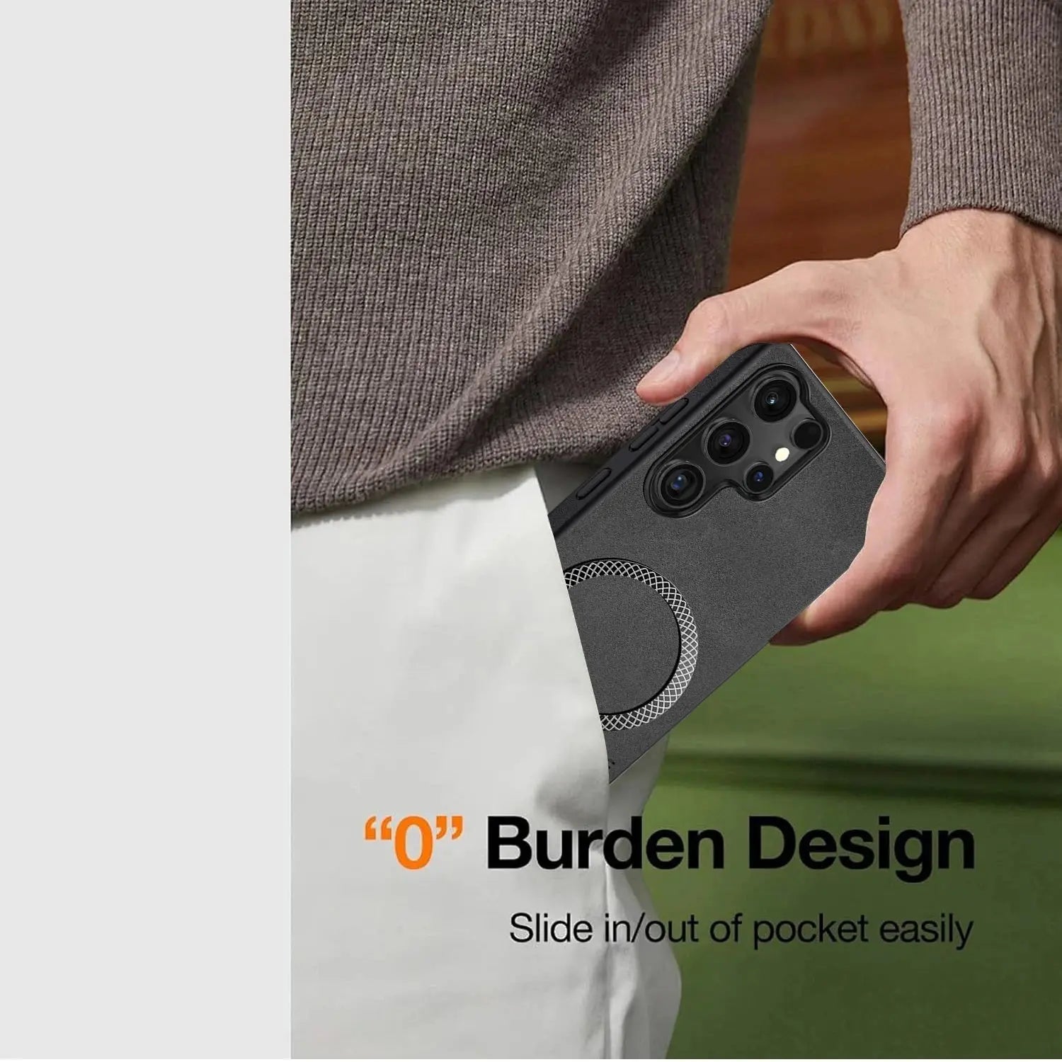 Karwan Signature Leather Mobile Case For Samsung S24Ultra - Karwan