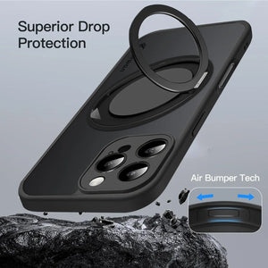 Karwan GhostRing MagSafe Rotating Ring Stand Case For iPhone 16 Pro Max - Karwan
