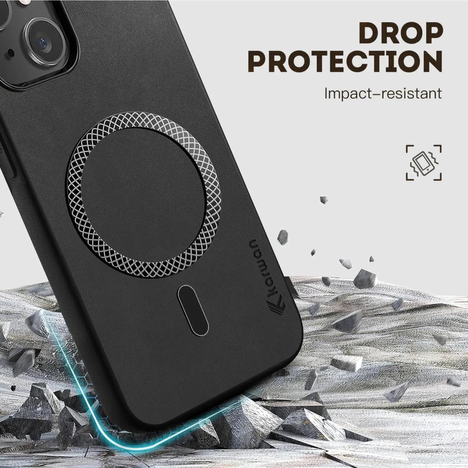 Karwan Signature Leather Mobile Case For iPhone 13 - Karwan