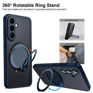 Karwan GhostRing MagSafe Rotating Ring Stand Case For Samsung Galaxy S26 plus - Karwan GMR