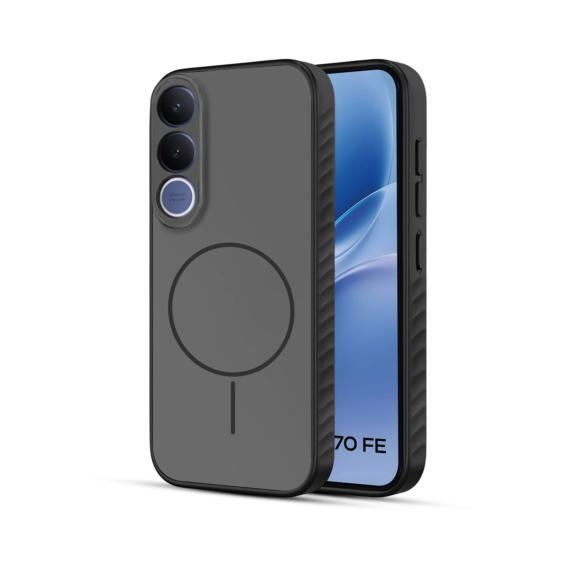 KARWAN D-GRIP MAGEAZE CASE Cover For Compatible With Vivo V70 FE