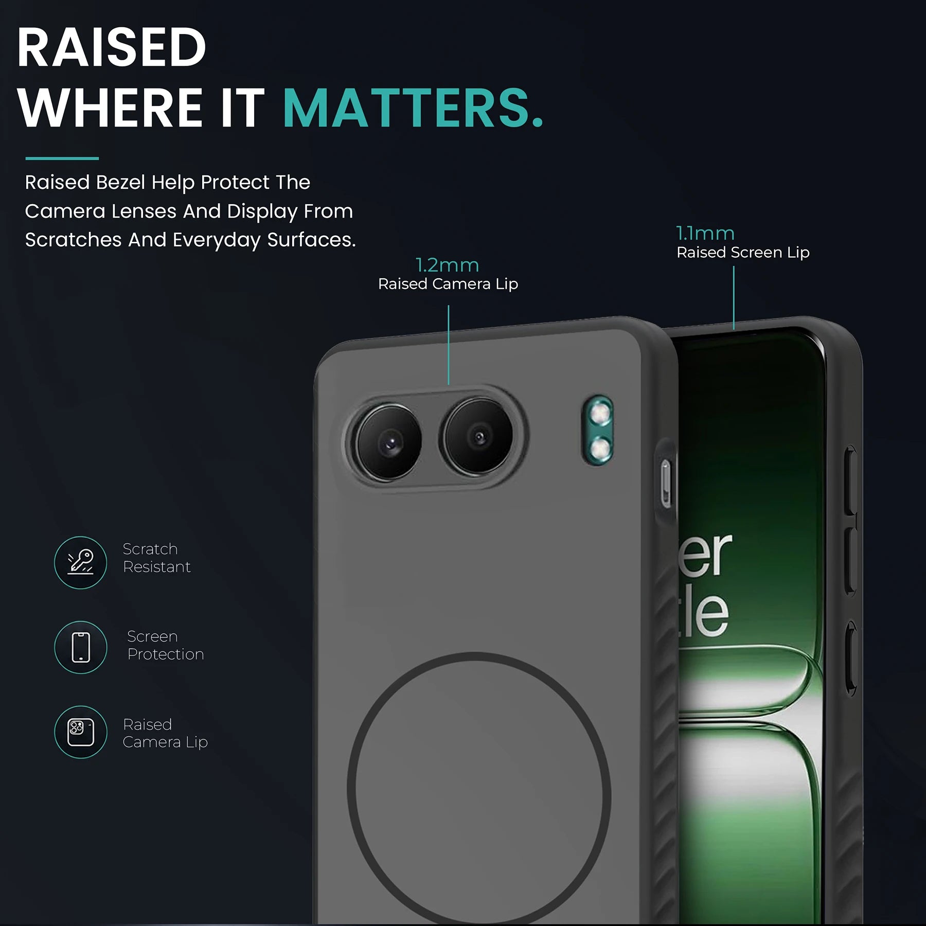 KARWAN D-GRIP MAGEAZE CASE Cover For Compatible With Oneplus Nord 4