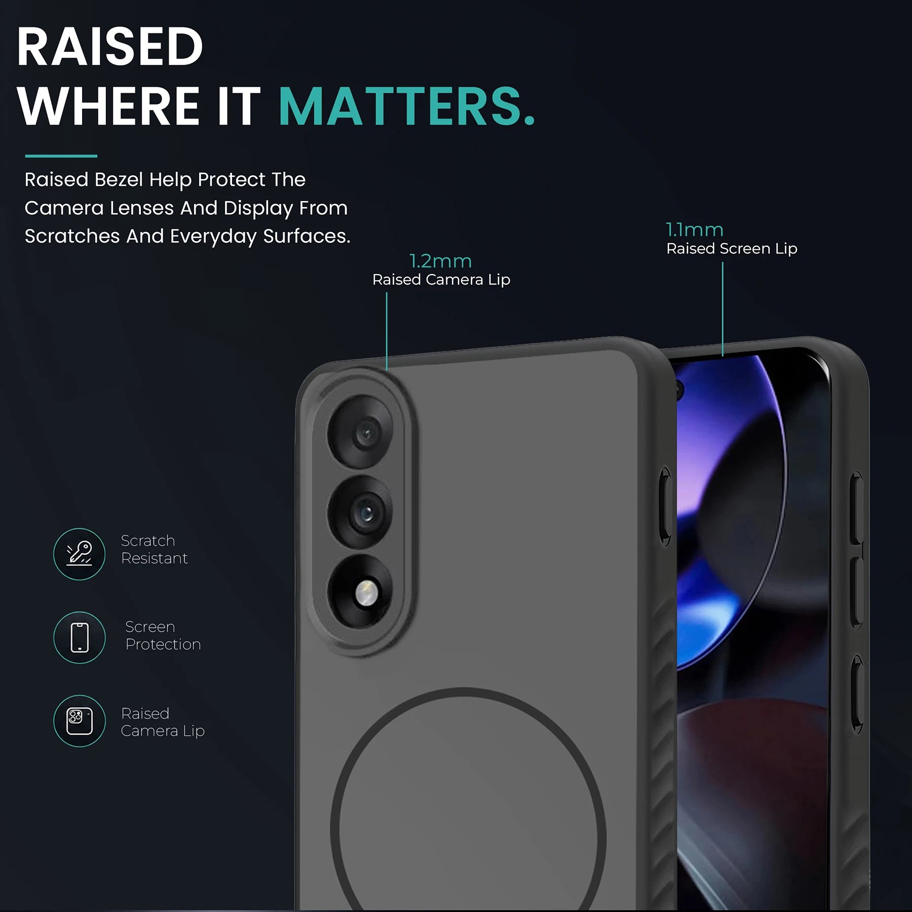 KARWAN D-GRIP MAGEAZE CASE Cover For Compatible With Oneplus Nord 5