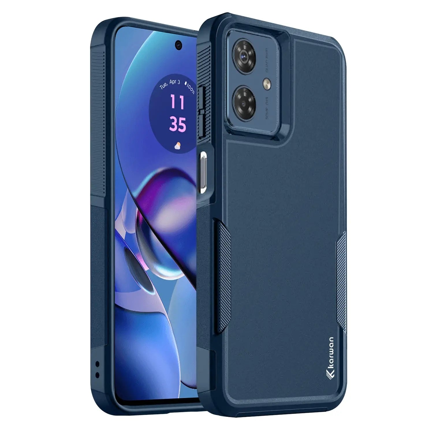 Karwan Immortal Dual Layer Moto G54 Rugged Back Case - Karwan