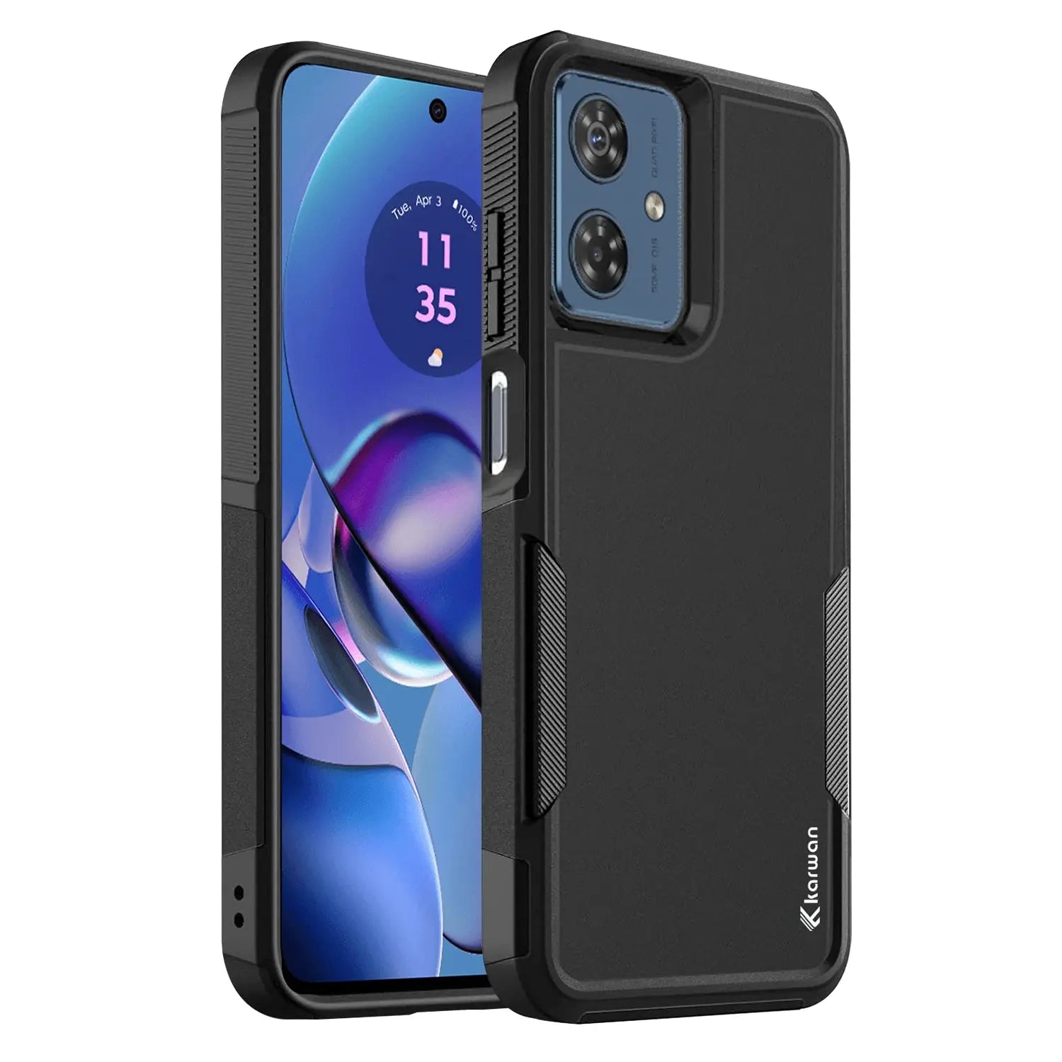 Karwan Immortal Dual Layer Moto G54 Rugged Back Case - Karwan