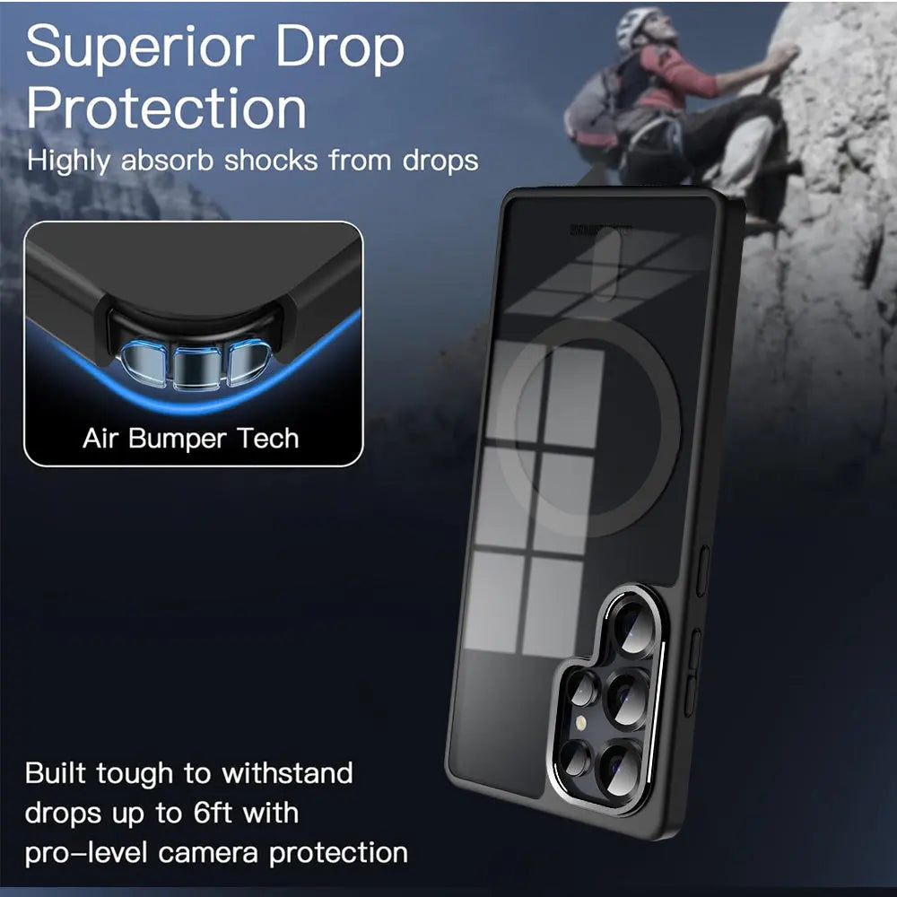 Karwan Hylucent AeroMag MagSafe Case For Samsung S25 Ultra | Durable & Drop-Resistant - Premium Case Cover by Karwan