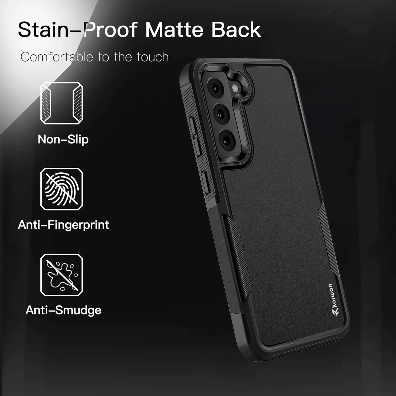 Karwan Immortal Dual Layer Samsung Galaxy S21 FE Rugged Back Case - Karwan