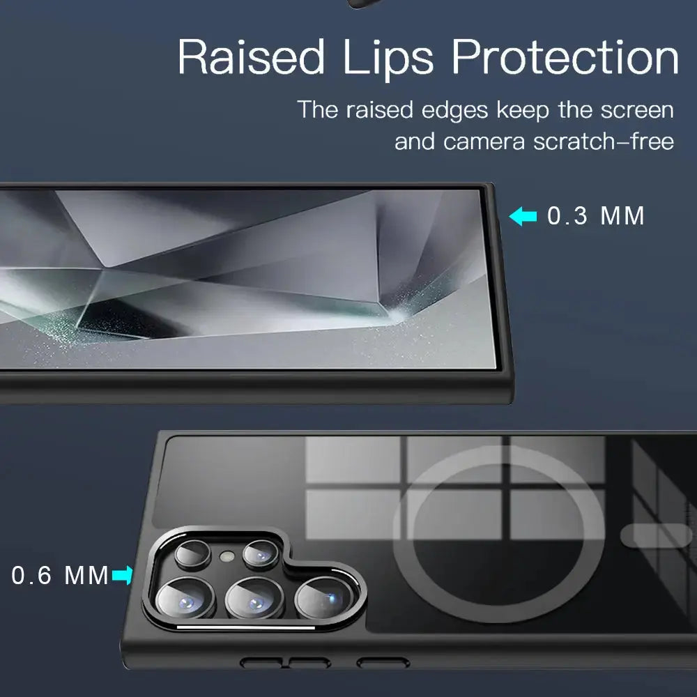 Karwan Hylucent AeroMag MagSafe Case For Samsung S23 Ultra | Durable & Drop-Resistant - Premium Case Cover by Karwan