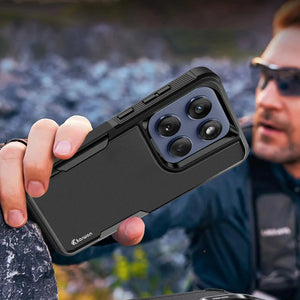 Karwan Immortal Dual Layer Moto Edge 60 Stylus Rugged Back Case - Karwan