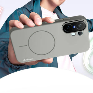 Matte hard case with magnetic ring for Vivo X200 FE