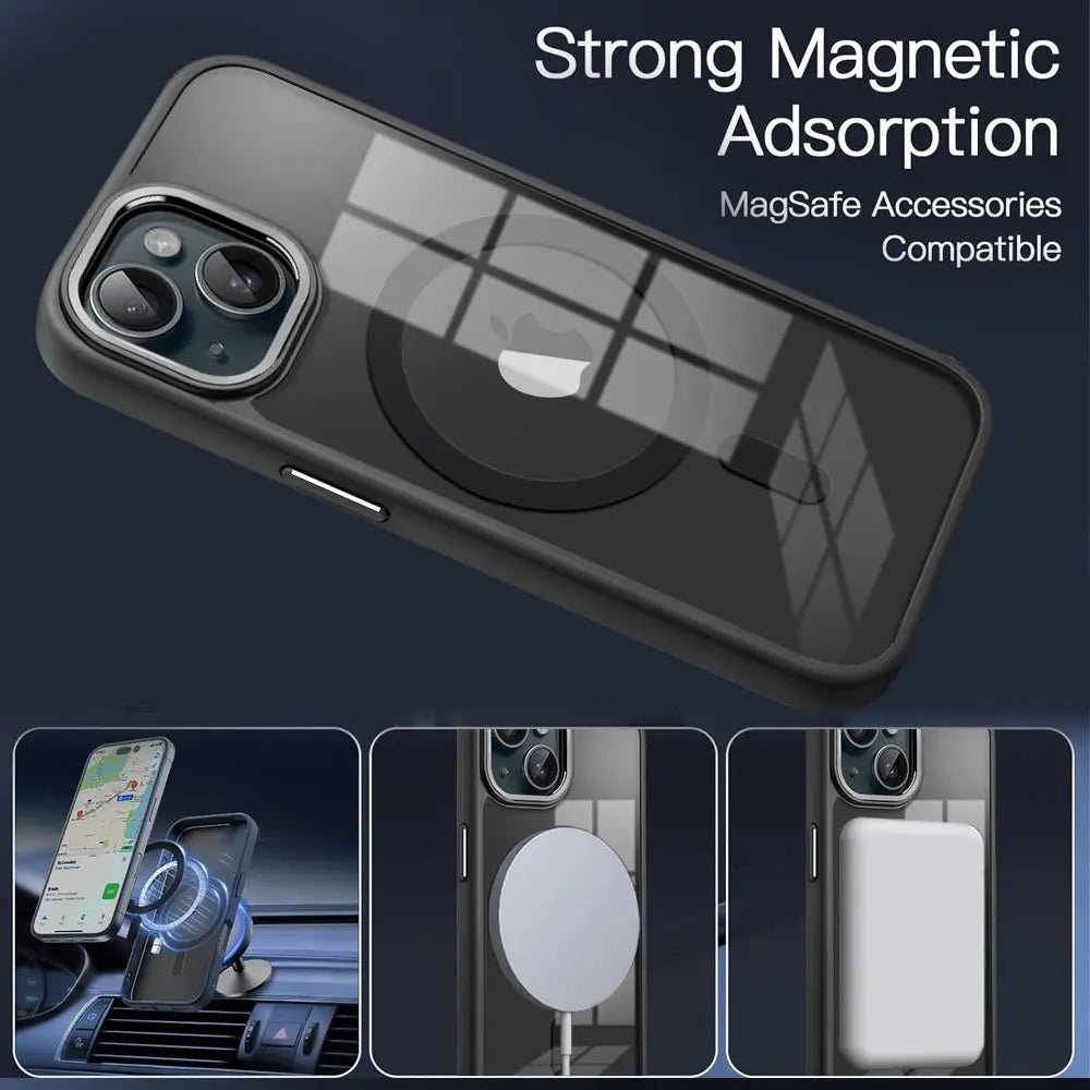 Karwan Hylucent AeroMag MagSafe Case For iPhone 15 Plus | Durable & Drop-Resistant - Premium Case Cover by Karwan