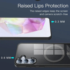 Karwan Hylucent AeroMag MagSafe Case For Samsung A35 | Durable & Drop-Resistant - Premium Case Cover by Karwan