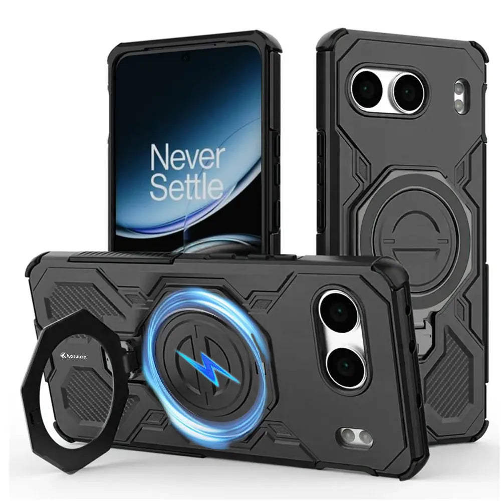 Karwan Vanguard Rugged Kickstand  MagSafe Case for Oneplus Nord 4 - Karwan