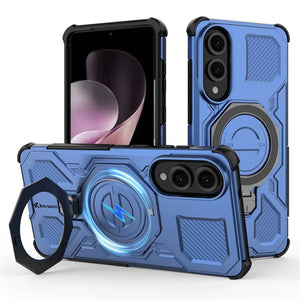 Karwan Vanguard Rugged Kickstand MagSafe Case for Samsung Galaxy S25 Edge - Karwan