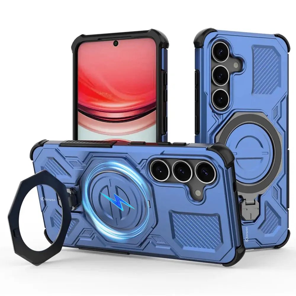 Karwan Vanguard Rugged Kickstand MagSafe Case for Samsung Galaxy S25 FE Karwan