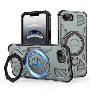 Karwan Vanguard Rugged Kickstand MagSafe Case for iPhone 16e - Karwan