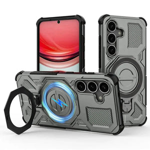 Karwan Vanguard Rugged Kickstand MagSafe Case for Samsung Galaxy S25 Plus - Karwan