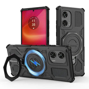 Karwan Vanguard Rugged Kickstand MagSafe Case for Motorola Edge 50 Fusion Karwan
