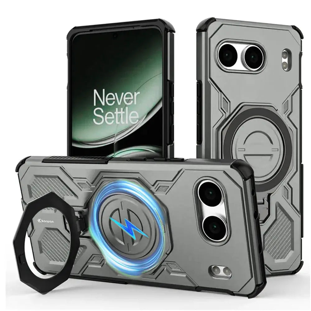 Karwan Vanguard Rugged Kickstand MagSafe Case for Oneplus Nord 4